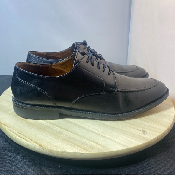 Zelli Black Leather  Oxford Lace Up Dress Shoes Men’s 11.5M main image 7